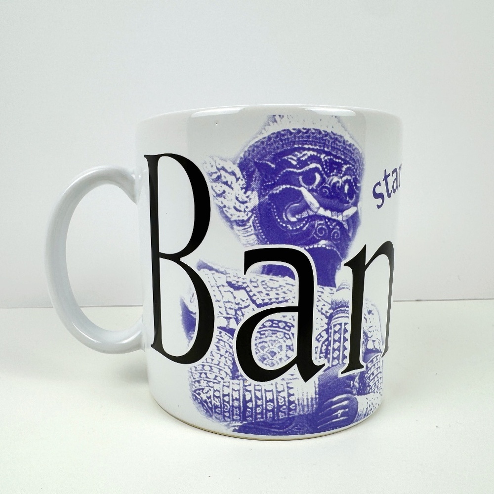 Vintage Starbucks Bangkok City Mug Collector's Series - 2001